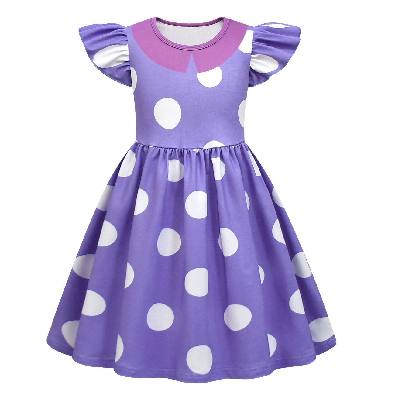 Kids' Halloween Costumes for Princess Polka Dot Ruffle Dress Pirate - Image 3