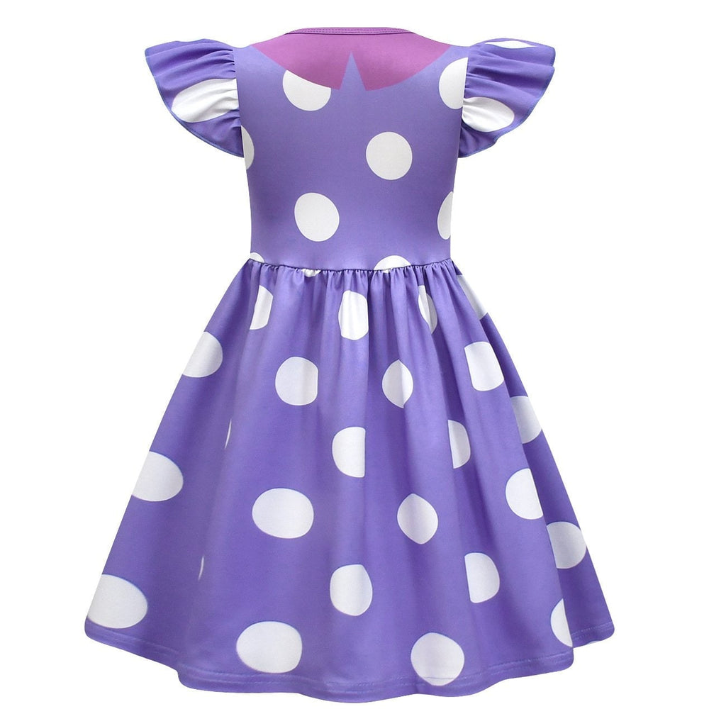 Kids' Halloween Costumes for Princess Polka Dot Ruffle Dress Pirate - Image 4