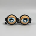 Kids' Halloween Crazy Eyes Glasses Novelty Prank Toy with Moving Eyelids for Party Fun - Image 1