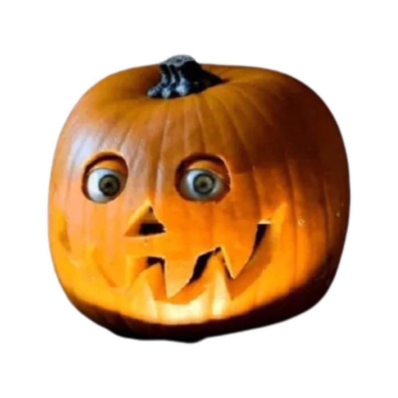 Kids' Halloween Jack O Lantern Pumpkin Decor with Animatronic Moving Eyes for Scary Party Prop - Image 11