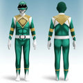 Kids' Halloween Superhero Bodysuit Costume with Muscle Print and Full Hood - Image 1