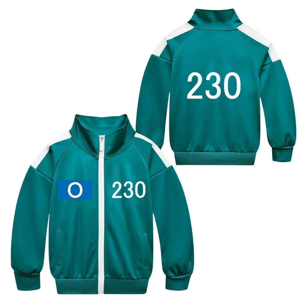Kids' Halloween survival game Costume Three-Piece Set with Jacket Pants and T-Shirt - Image 6