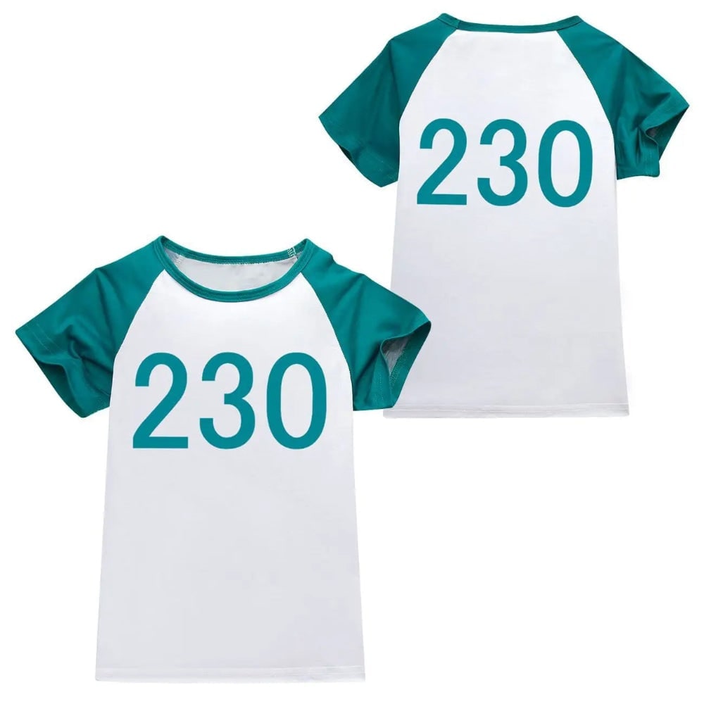 Kids' Halloween survival game Costume Three-Piece Set with Jacket Pants and T-Shirt - Image 9