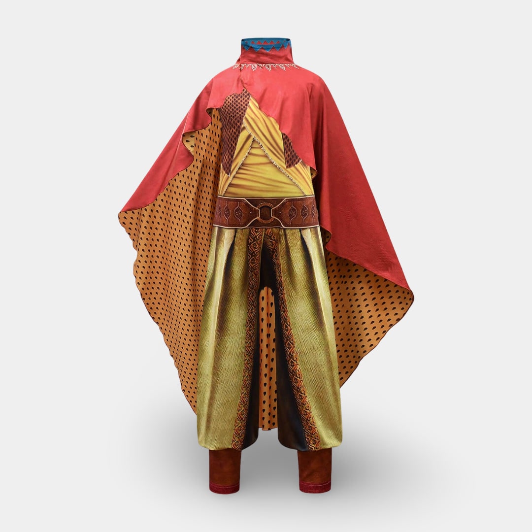 Kids' Halloween Viking Warrior Costume with Cape Woman - Image 5