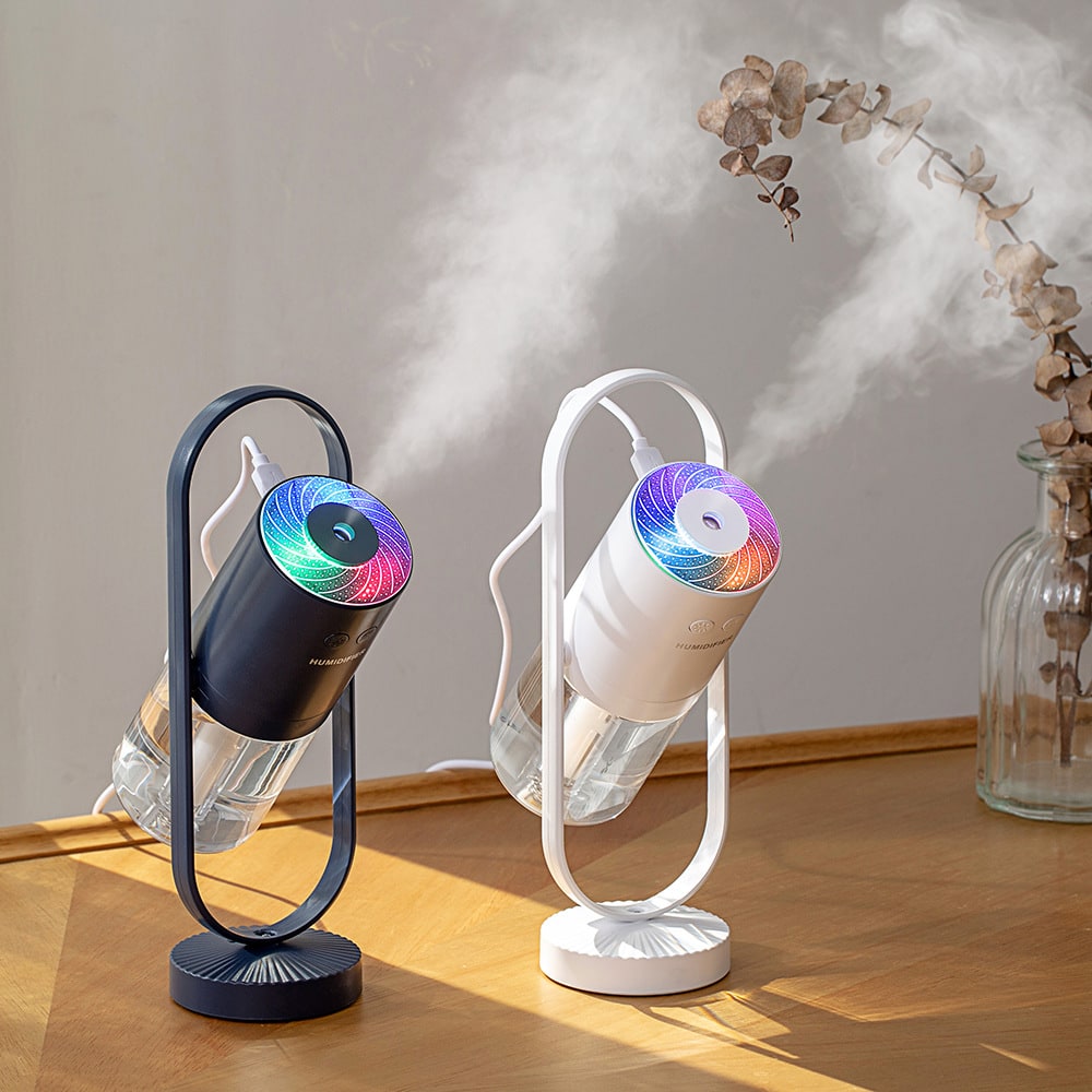 Kids' Mini Ultrasonic Humidifier with LED Projection Night Light and Portable Mist Maker - Image 14