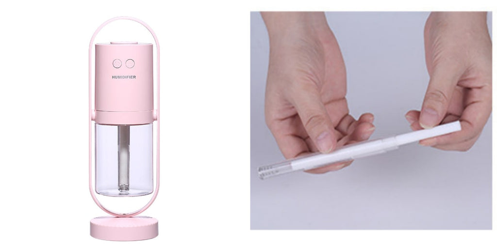 Kids' Mini Ultrasonic Humidifier with LED Projection Night Light and Portable Mist Maker - Image 16