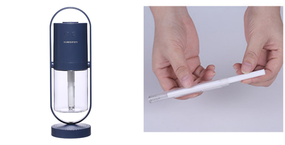 Kids' Mini Ultrasonic Humidifier with LED Projection Night Light and Portable Mist Maker - Image 22