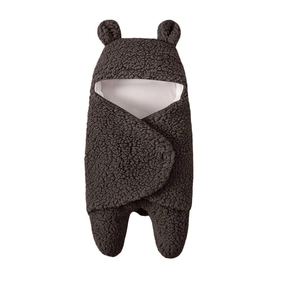 Kids' Newborn Swaddle Blanket with Infant Sleep Sack and Hooded Baby Sleeping Bag Design New Born - Image 10