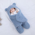 Kids' Newborn Swaddle Blanket with Infant Sleep Sack and Hooded Baby Sleeping Bag Design New Born - Image 3