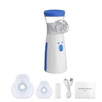 Kids' Portable Nebulizer for Asthma and Respiratory Care with Handheld Mesh Machine and Face Mask - Image 8