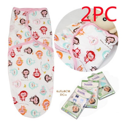 Kids' Sleep Sack Baby and Infant Swaddle Wrap with Adjustable Hook-And-Loop Fasteners and Leg Pouch - Image 11