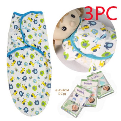 Kids' Sleep Sack Baby and Infant Swaddle Wrap with Adjustable Hook-And-Loop Fasteners and Leg Pouch - Image 2