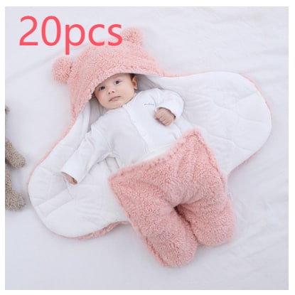 Kids' Sleep Sack Baby Swaddle Blanket with Hooded Design and Split Leg for Infant Wearable Sleeping Bag - Image 12