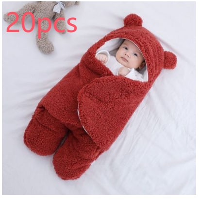 Kids' Sleep Sack Baby Swaddle Blanket with Hooded Design and Split Leg for Infant Wearable Sleeping Bag - Image 4
