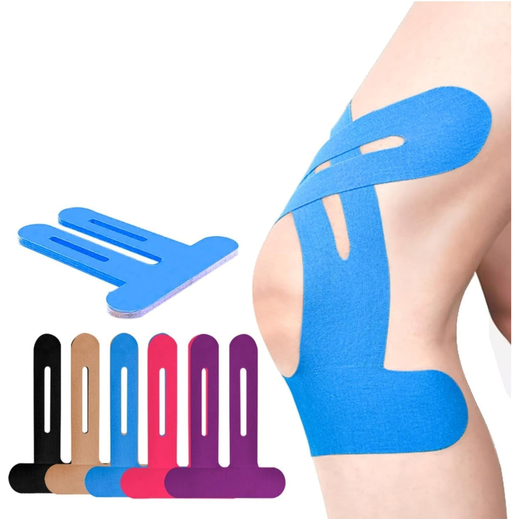 Kinesiology Tape Elastic Pre-Cut Knee Support Adhesive Breathable Outdoor Weightlifting - Image 5