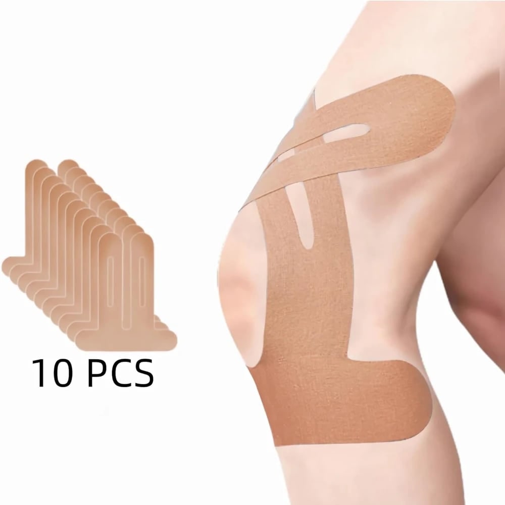 Kinesiology Tape for Knee and Ankle Support with Pre-Cut Strips - Image 10