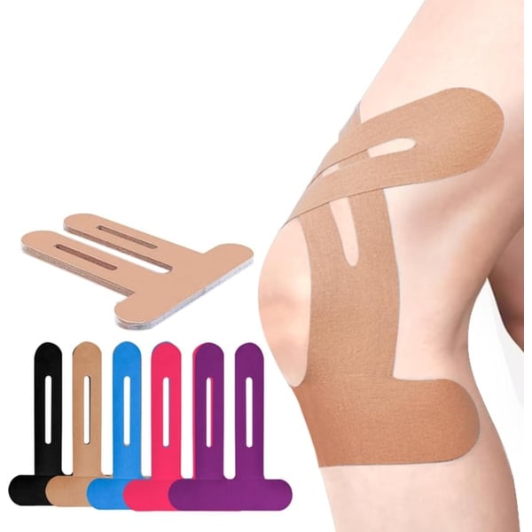 Kinesiology Tape for Knee and Ankle Support with Pre-Cut Strips - Image 4