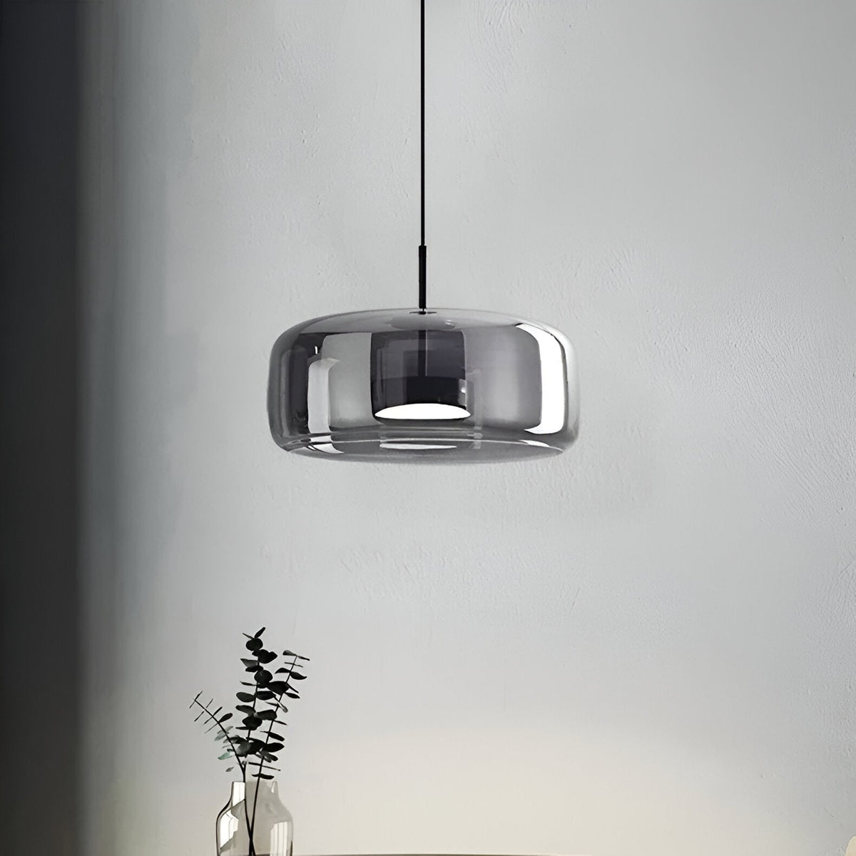 Kitchen Pendant Light Fixtures with Translucent Glass Shade and Adjustable LED for Island - Image 10