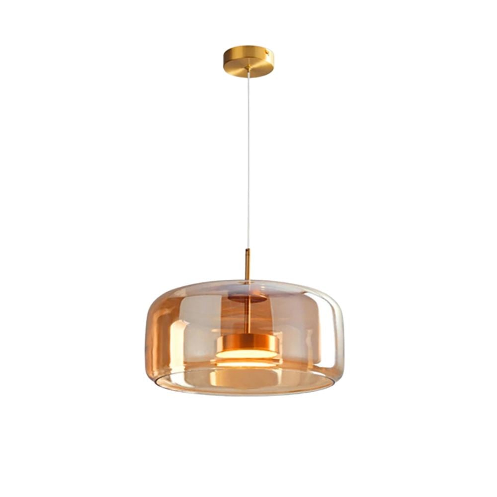 Kitchen Pendant Light Fixtures with Translucent Glass Shade and Adjustable LED for Island - Image 37