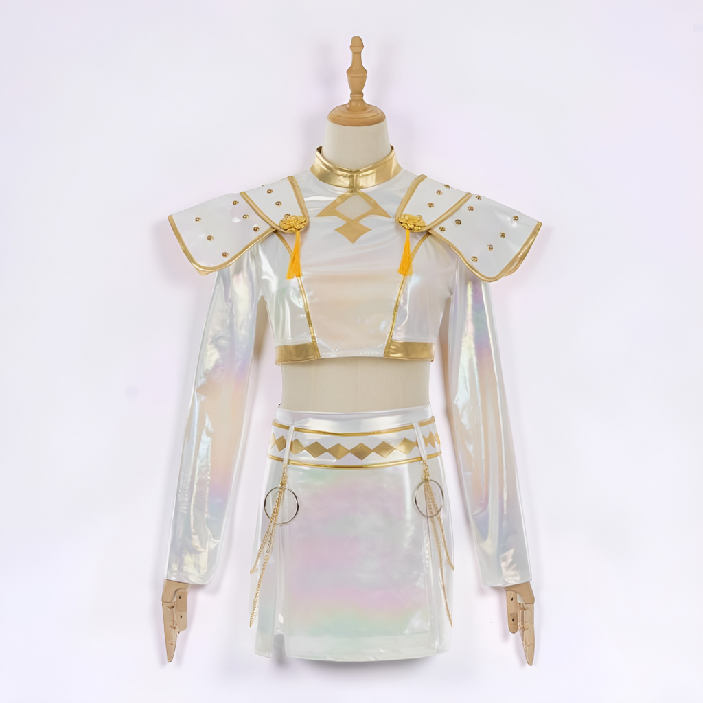 Kpop Stage Maid Outfit Cosplay Costume Set - Image 2