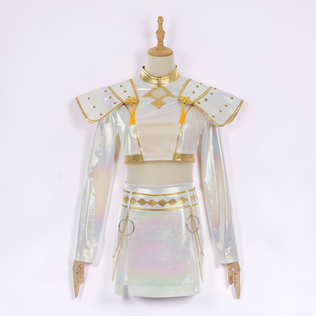Kpop Stage Maid Outfit Cosplay Costume Set - Image 2