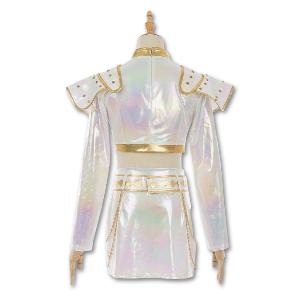 Kpop Stage Maid Outfit Cosplay Costume Set - Image 4