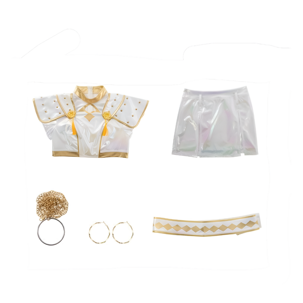 Kpop Stage Maid Outfit Cosplay Costume Set - Image 5