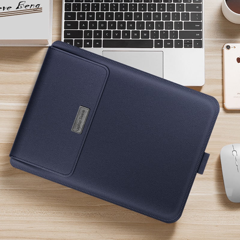 Laptop Sleeve Computer Case with Pu Leather for 13 to 15.6 Inch 14 - Image 5