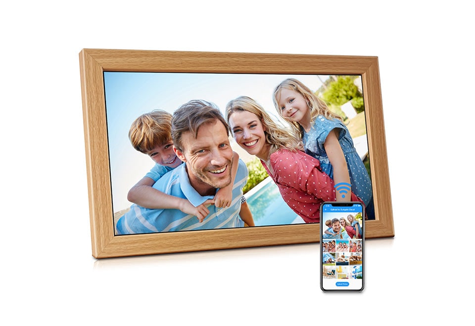 Large Smart Digital Picture Frame with Cloud Photo Sharing and Auto Rotate 11 X 14 - Image 2