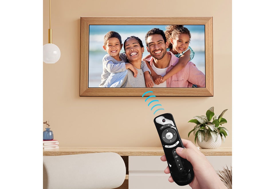 Large Smart Digital Picture Frame with Cloud Photo Sharing and Auto Rotate 11 X 14 - Image 9