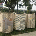 Laundry Basket Hamper with Collapsible Fabric Design and Dual Handles for Clothes Storage - Image 1