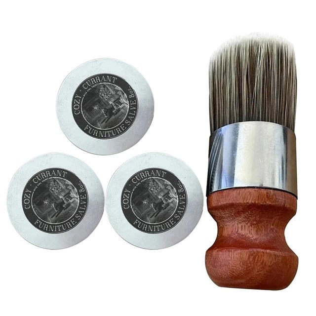 Leather Conditioner Furniture Polish Wax Wood Salve Metal Tin - Image 7