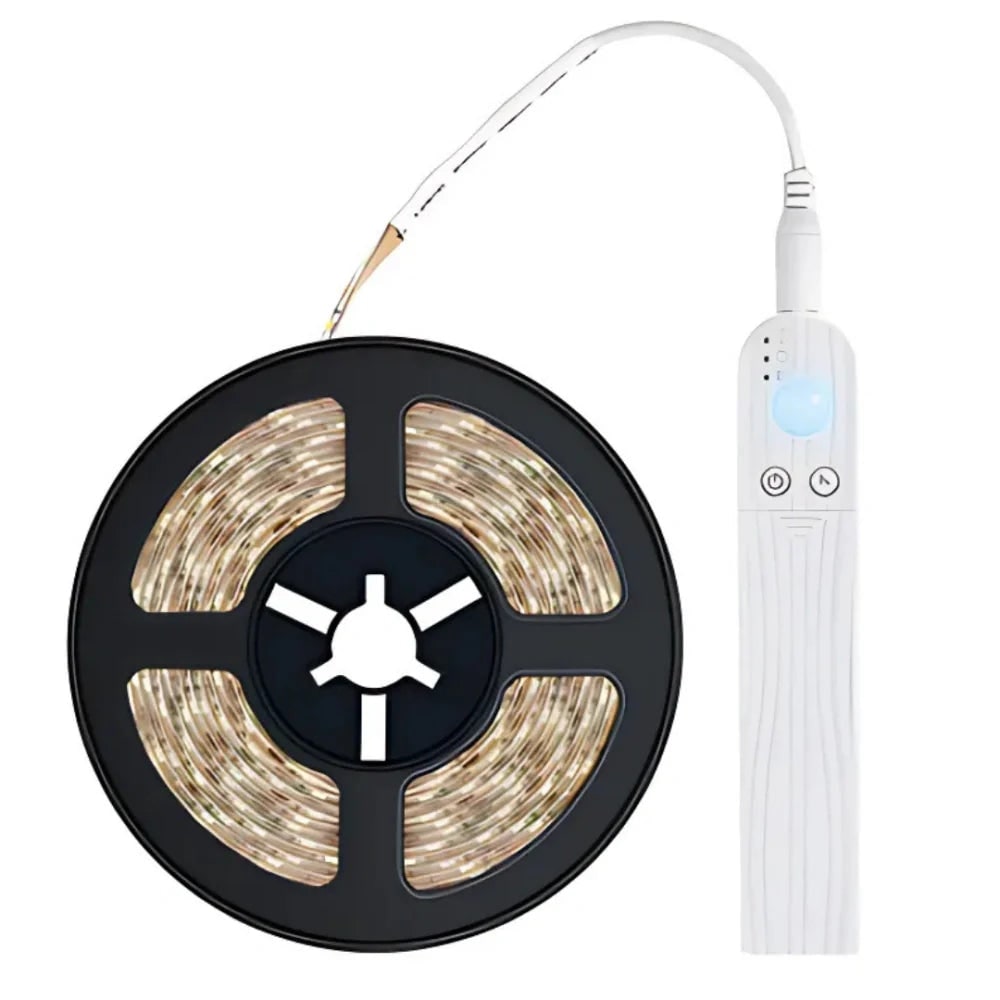LED Light Strip with Motion Sensor and Activated Lighting for Bedroom Tape Under Cabinet - Image 21
