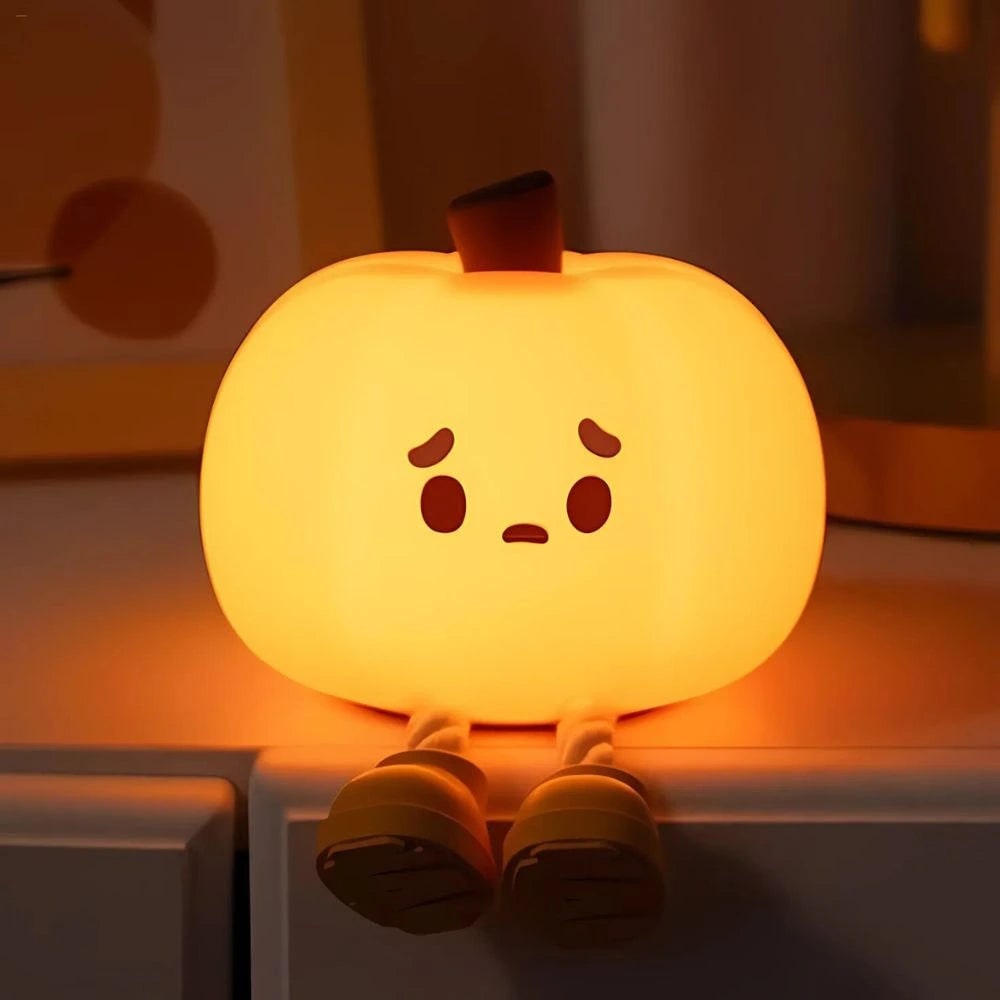 LED Night Light Rechargeable Silicone Portable Squishy Animal Warm White - Image 19