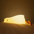 LED Night Light Rechargeable Silicone Portable Squishy Animal Warm White - Image 2