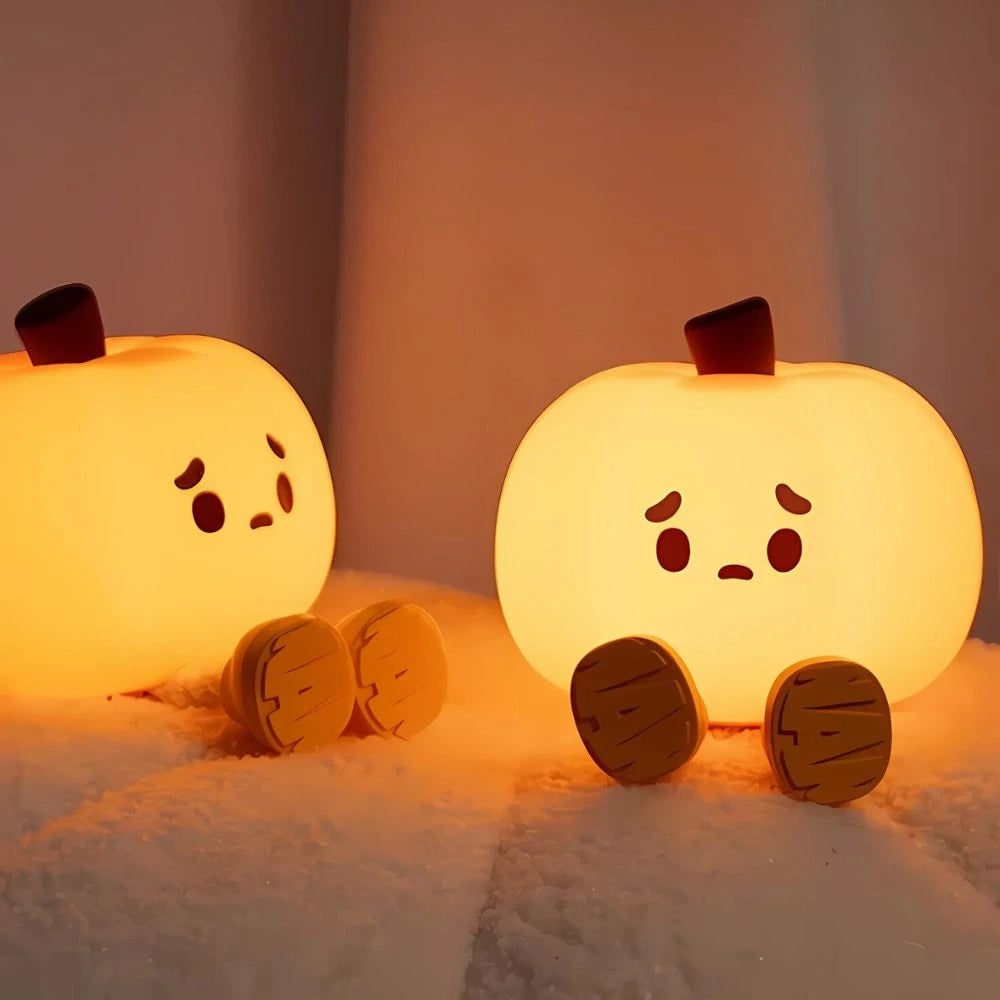 LED Night Light Rechargeable Silicone Portable Squishy Animal Warm White - Image 20