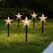 LED Pathway Lights with Star-Shaped Design Warm White Outdoor Christmas Set of 5 pieces - Image 9