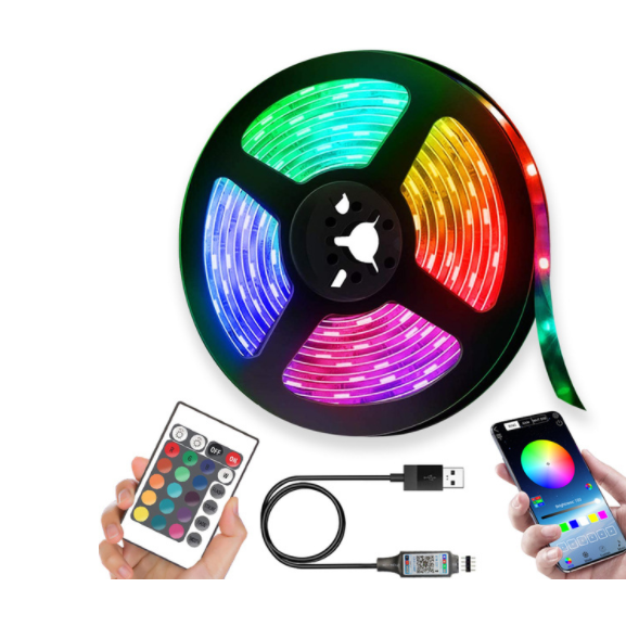 LED Strip Lights Rgb with Remote USB Flexible Color Changing Under Cabinet Lighting - Image 3