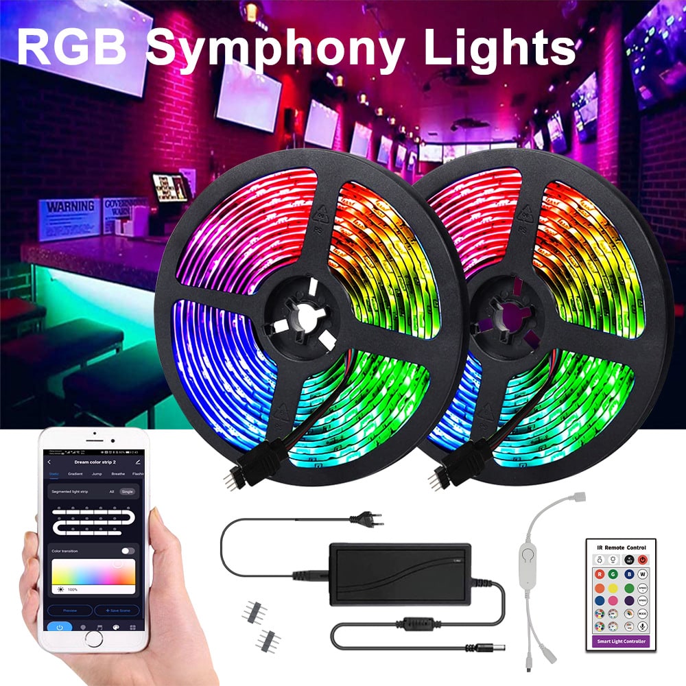 LED Strip Lights Rgb with Smart Control and Under Cabinet Lighting - Image 1