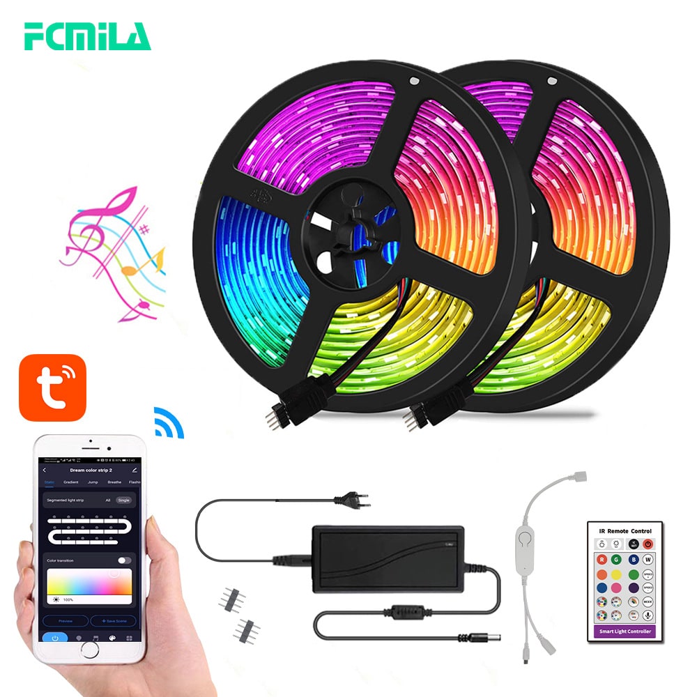 LED Strip Lights Rgb with Smart Control and Under Cabinet Lighting - Image 4