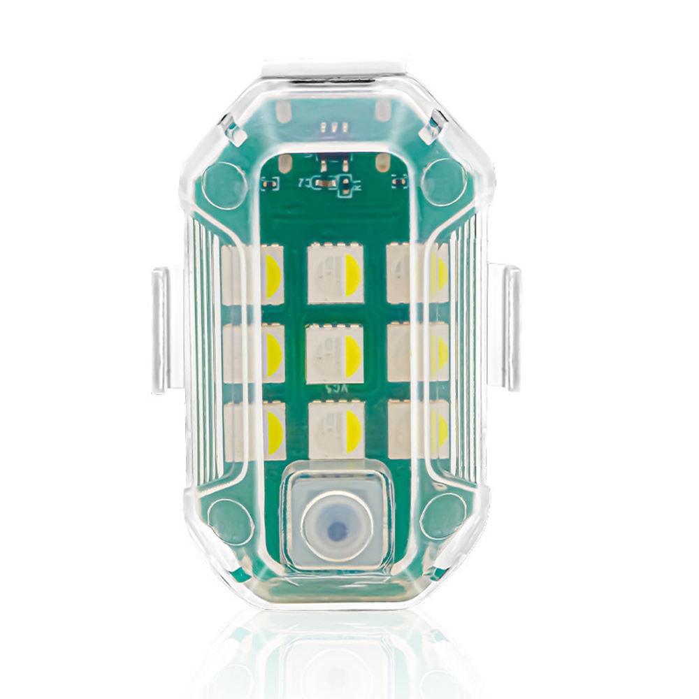 LED Strobe Light Wireless Rechargeable Waterproof Motorcycle Tail Remote Control Warning - Image 5