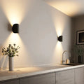 LED Wall Sconce Light with Up and Down Lighting for Bedroom and Living Room Outdoor Lantern - Image 1