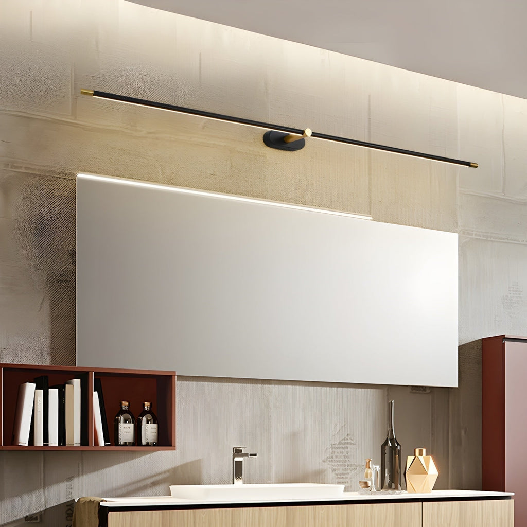 Linear Battery Powered Modern Wall Sconce with LED Cordless Rechargeable and Minimalist Design - Image 2