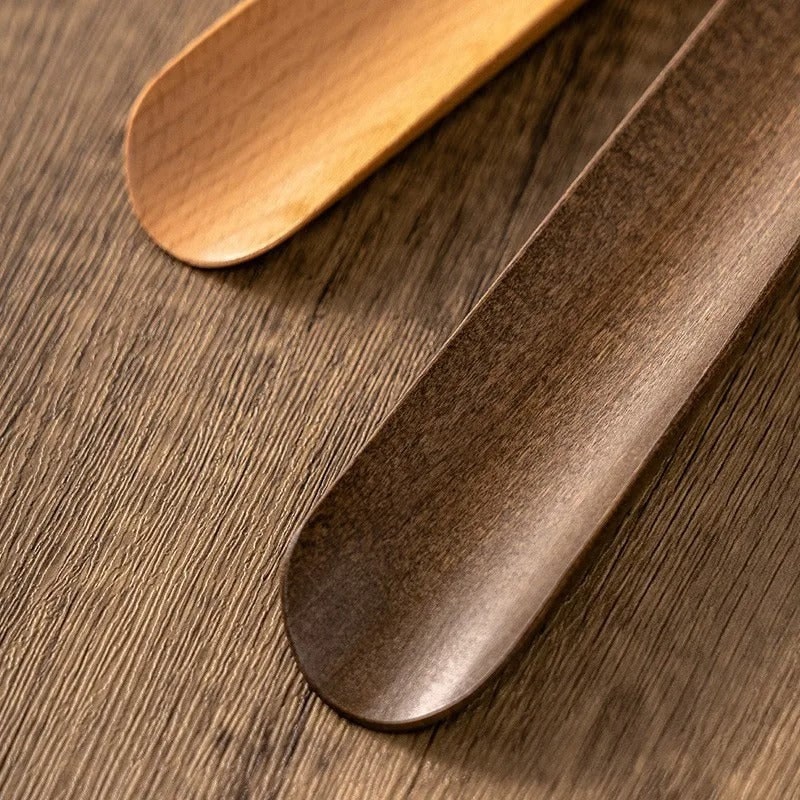Long Shoe Horn Wooden Magnetic Wall Mount Standing Protection With Handle - Image 8