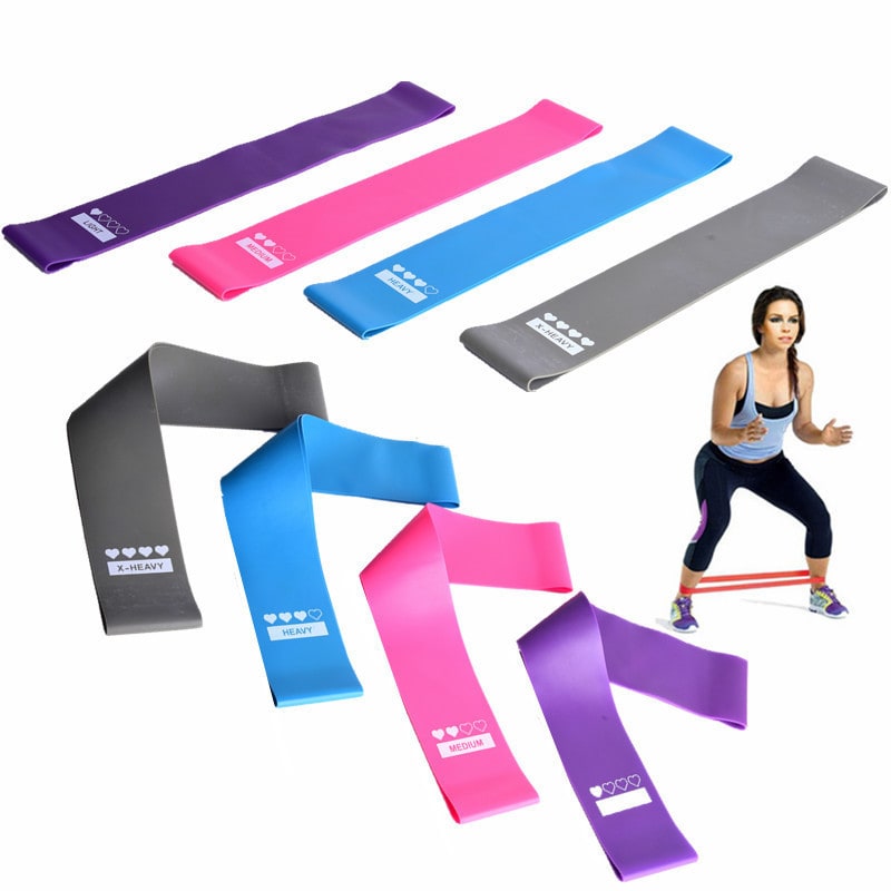 Loop Resistance Bands with Handles for Glute Exercise and Physical Therapy Push Up - Image 15