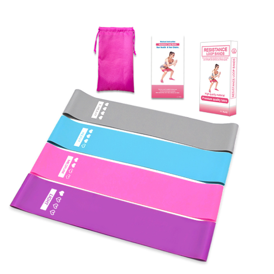 Loop Resistance Bands with Handles for Glute Exercise and Physical Therapy Push Up - Image 5