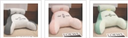 Lumbar Support Pillow with Reading Backrest Armrests and Detachable Neck Roll for Bed - Image 57
