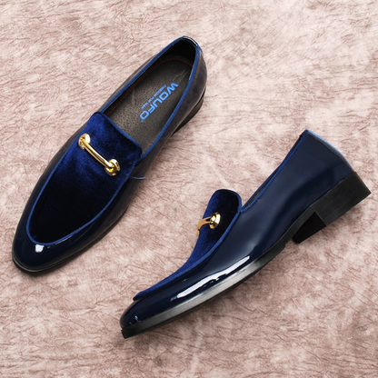 Men's Formal Slip-On Loafers Sleek Italian-Inspired Design