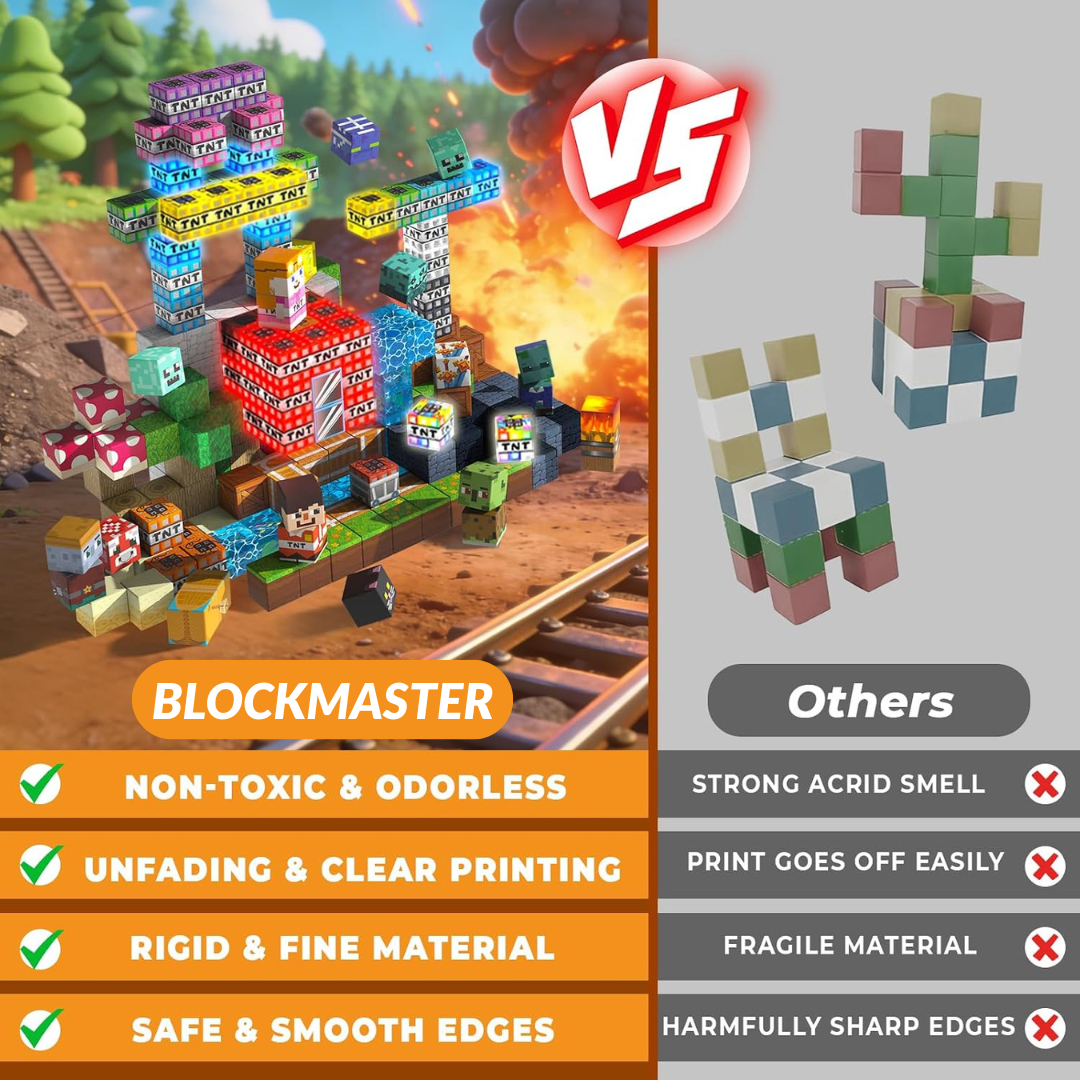 Magnetic Building Blocks and Cubes with Light-Up LED Pieces for Toys - Image 5