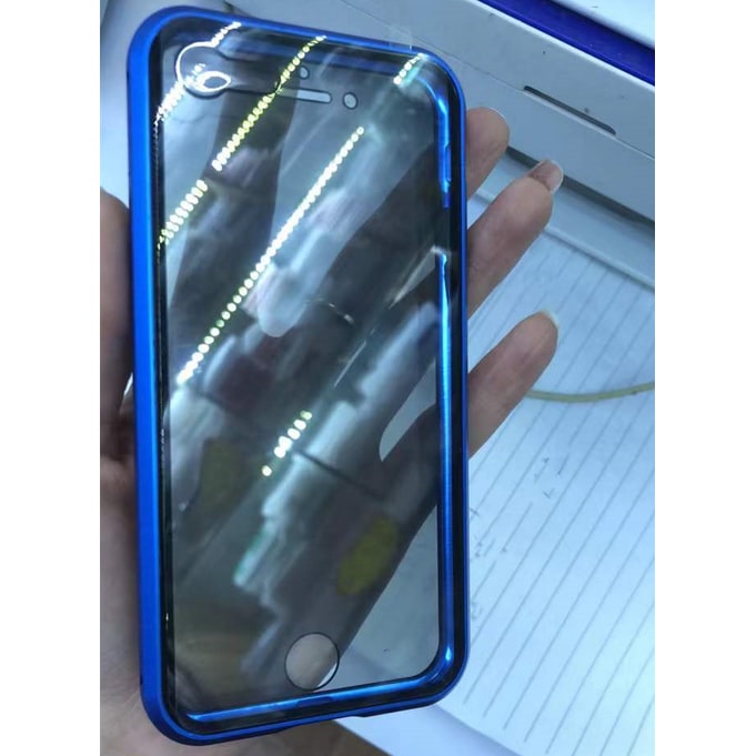 Magnetic Phone Case with Privacy Glass and Card Holder Tempered Protector Wallet - Image 14
